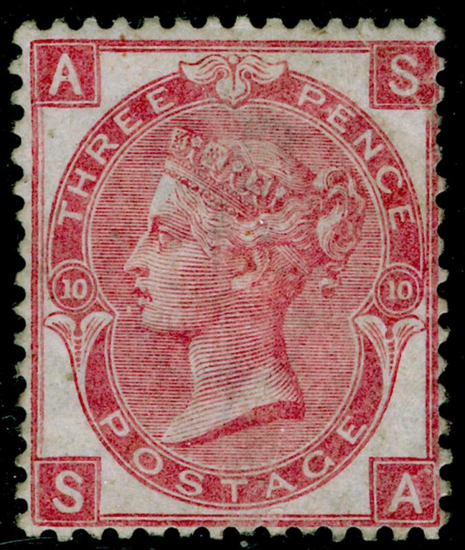 SG103, 3d rose plate 10, M MINT. Cat £875. SA