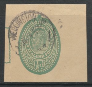 NEW ZEALAND Postal Stationery Cut Out A17P22F21551-