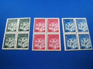 YUGOSLAVIA 1948  -  SCOTT # B155-B157    COMPLETE SET    MNH