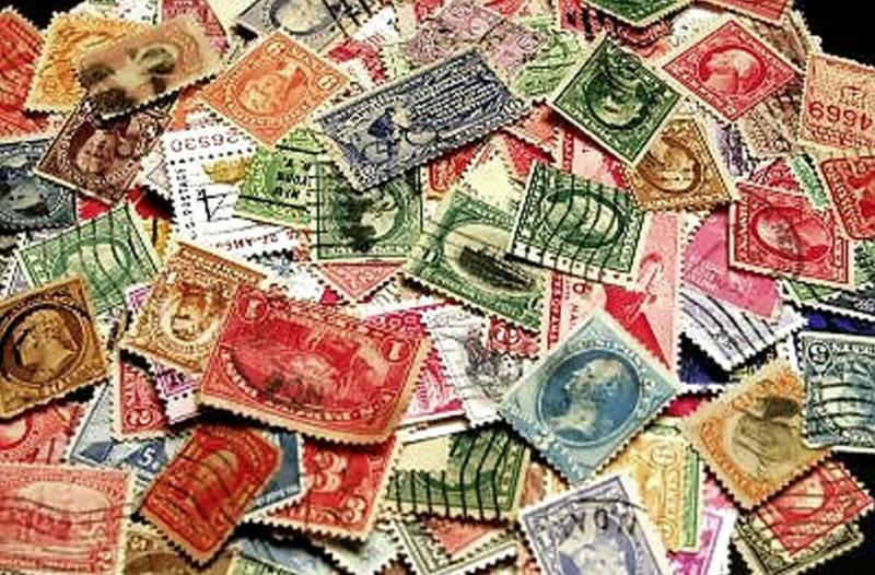 1.5 oz US Stamp Lot, 19th & 20th Century Mint & Used