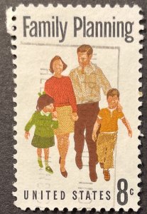 US #1455 Used F/VF 8c Family Planning 1972 [G7.5.1]