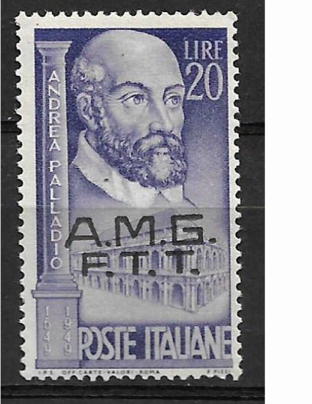 COLLECTION LOT OF 25 ITALIAN OFFICES ABROAD TRIESTE STAMPS 2 SCAN