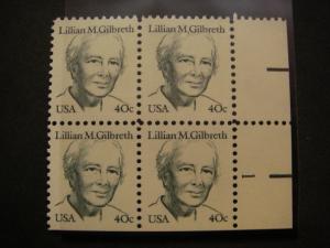 Scott 1844-1869, Great Americans, Complete Plate Blocks of 4 or 6, MNH Beauties