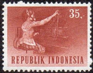 Indonesia 637 - Mint-NH - 35r Telephone Switchboard Operator (1964) (cv $0.30)
