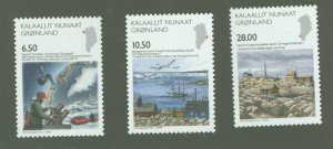 Greenland #524-526 Mint (NH) Single (Complete Set)