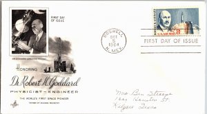 United States, New Mexico, United States First Day Cover, Space