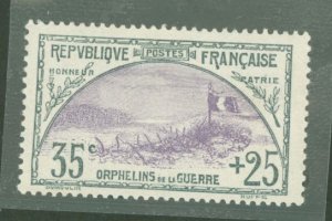 France #B7 Mint (NH) Single