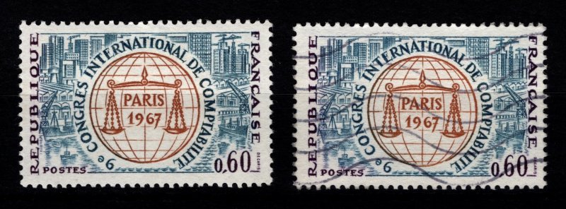 France 1967 9th International Accountancy Congress, Paris, 60c [Unused/Used]