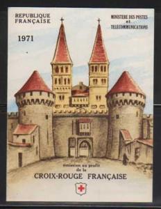 France MNH sc# B452a Red Cross Booklet 2012CV $6.00++