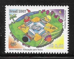 Brazil 2007 America issue Education for all Sc 3027 MNH A1501