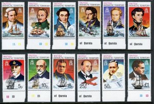 British  1975 Antarctic Territory - Explorers Set Scott #45-59 MNH X427