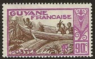 French Guiana 132,  mint,  hinged.  1939.  (F531)