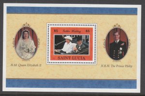 St Lucia 1071 Souvenir Sheet MNH VF