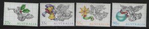 AUSTRALIA,  967-970   MNH  SET