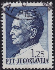 Yugoslavia - 1968 - Scott #933 - used - Tito