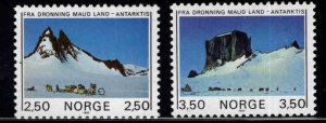 Norway Scott 855-856 MNH** 1985 Antarctic mountain set