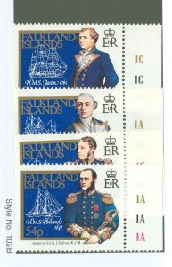 Falkland Islands #429-432  Single (Complete Set)