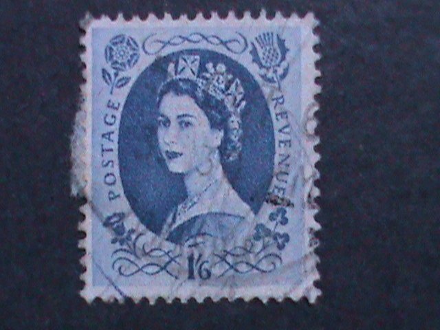 ​GREAT BRITAIN-1952 QUEEN ELIZABETH II USED 71 YEARS OLD WE SHIP TO WORLDWIDE