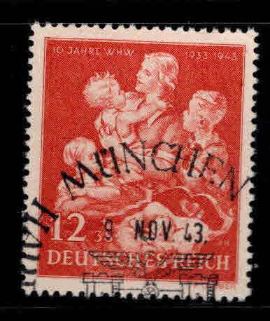 Germany Scott B246 Used 1943 Semi-Postal