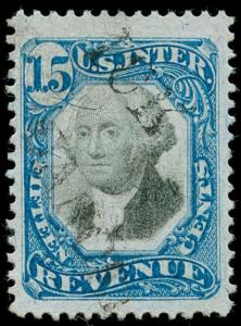 momen: US Stamps #R110 Revenue Handstamp Used XF