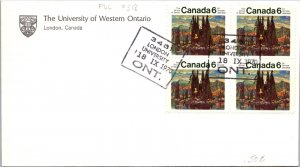 Canada 1970 FDC - London University - Ontario - J9019