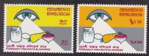 Bangladesh # 109-110, World Health Day, NH