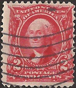 # 301 Carmine Used George Washington