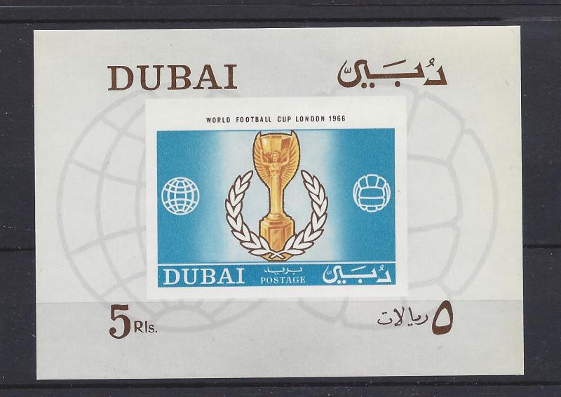 Dubai,MI:Blk:40B,World Cup Soccer Winners Imp S/S(1),**MNH**