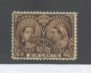 Canada 1897 Jubilees 6 cents used