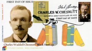 #4222 Charles W. Chesnutt C-Cubed FDC