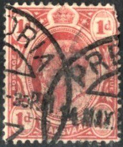 TRANSVAAL #282 - USED FAULT - 1905 - TRANS015