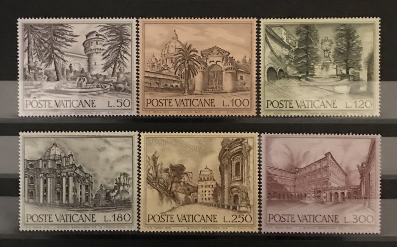 Vatican City 1976, #601-06, MNH, CV $1.50