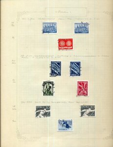 SWEDEN 1949/61 Used Collection on Pages (Apx 150+ Items) (Gar 649