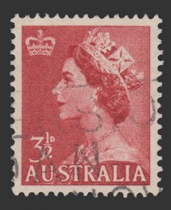 AUSTRALIA STAMP 1953. SCOTT # 258. USED