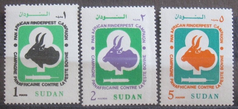 Sudan #431-433 MNH Set-  SCV=$10.25