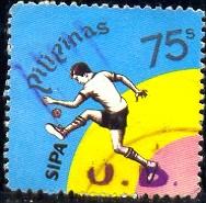 Sipa Ball-Game, Philippines stamp SC#1346 used