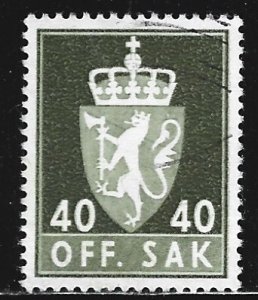 Norway #O84   used