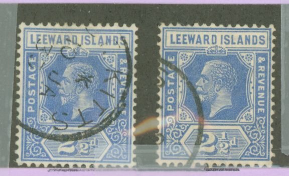 Leeward Islands #70-70a Used Single (King)