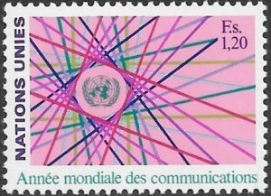 United Nations UN Geneva 1983 - Scott # 113 Mint NH Ships Free With Another Item