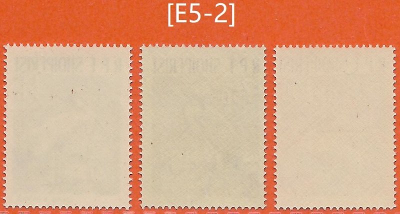 [E5-2] ALBANIA-1961 Foul Sc. 592-594 MiNr.630-32 ; GimNr.711-13,MNH