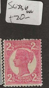 QUEENSLAND     SG236     QV  2 1/2D     MOG       P1228A H