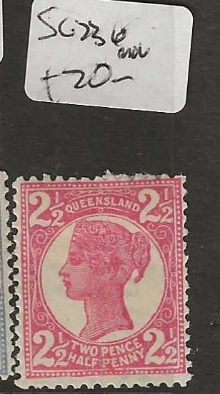 QUEENSLAND     SG236     QV  2 1/2D     MOG       P1228A H