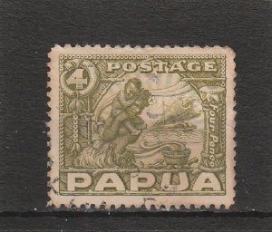 Papua New Guinea  Scott#  99  Used  (1932 Mother and Child)