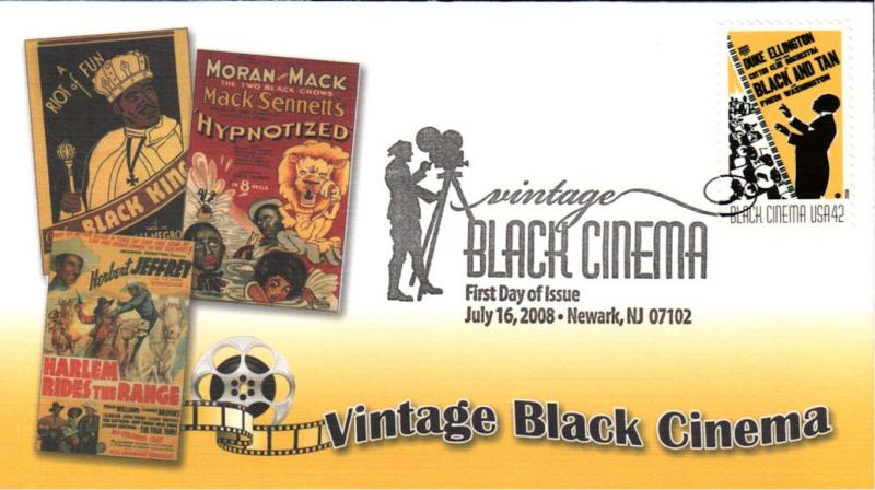 #4336 Vintage Black Cinema Fleetwood FDC