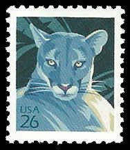 PCBstamps   US #4137 26c Wildlife-Florida Panther, MNH, (47)