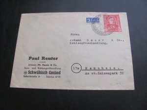 GERMANY  1951 COVER  VERY NICE (155)
