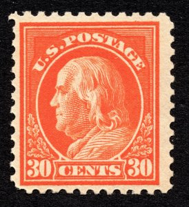 US 1917 Franklin 30¢ Stamp #516 MNH CV $65