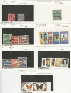 Antigua, Postage Stamp, #43//403, MR2 Mint & Used, 1921-91, JFZ