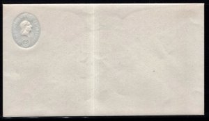 US 1950 Stationery Entire #U534c Fold ERROR Printing is Inside Envelope