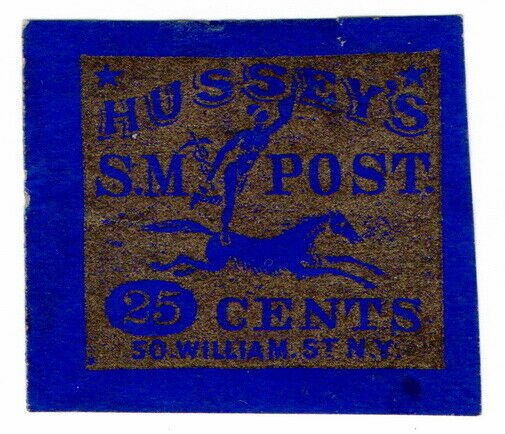 (I.B) US Local Post : Hussey's Special Message 25c